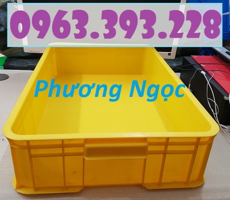 Thùng nhựa cao 15, thùng nhựa đặc HS007, thùng nhựa có nắp