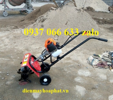 Máy xới đất mini Yikito TU45 đẩy tay làm vườn siêu gọn nhẹ, giá phải chăng