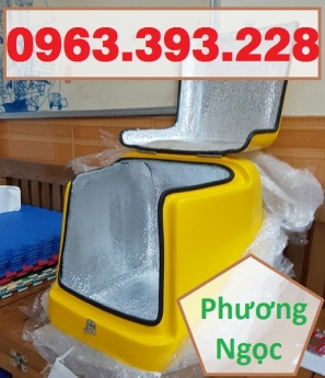 Thùng chở hàng cỡ nhỏ, thùng giao hàng giữ nhiệt, thùng giao đồ ăn