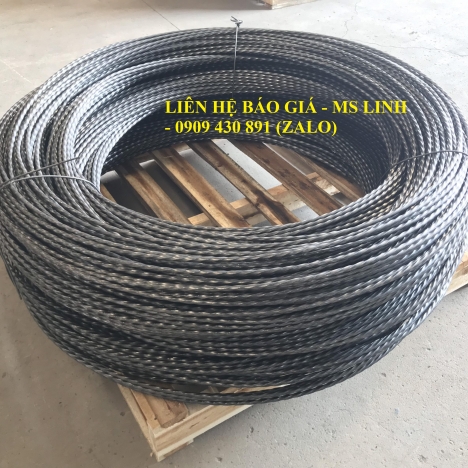 Thanh vuông xoắn 6ly - 8 ly các loại - twist bar