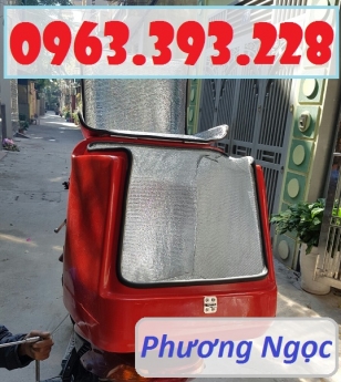 Thùng chở hàng cỡ nhỏ, thùng giao hàng giữ nhiệt, thùng giao đồ ăn