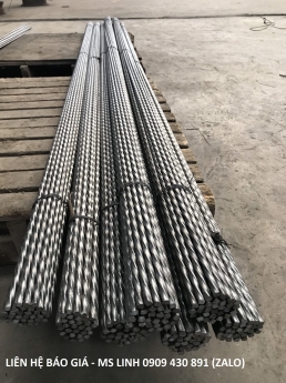 Thanh vuông xoắn 6ly - 8 ly các loại - twist bar