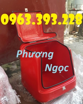 Thùng chở hàng cỡ nhỏ, thùng giao hàng giữ nhiệt, thùng giao đồ ăn
