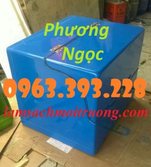 Thùng giao hàng cỡ đại, thùng chở hàng composite, thùng chở hàng sau xe máy