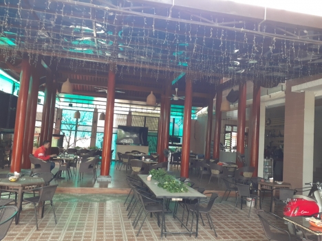 Lắp đặt Máy tính tiền cảm ứng 2 màn hình cho quán cà phê Nghệ An