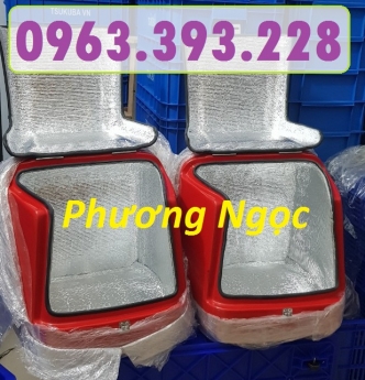 Thùng chở hàng cỡ nhỏ, thùng giao hàng giữ nhiệt, thùng giao đồ ăn