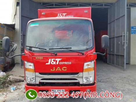 XE TẢI JAC 1 TẤN 9 - ĐẦU VUÔNG - MÁY NHẬT - GIẢM GIÁ LẾN ĐẾN 30TR