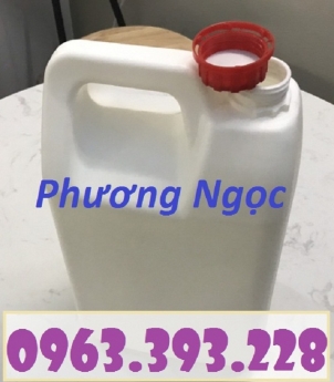 Can nhựa đựng hóa chất 5 Lít, can nhựa HDPE, can nhựa 5L