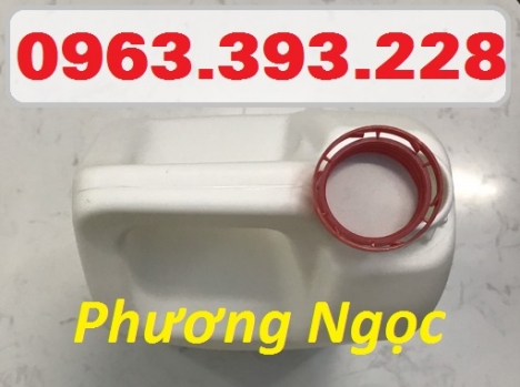 Can nhựa đựng hóa chất 5 Lít, can nhựa HDPE, can nhựa 5L