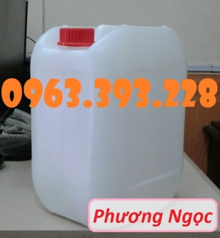 Can nhựa vuông 10 Lít, can nhựa 4 núm nhựa HDPE, can nhựa đựng hóa chất