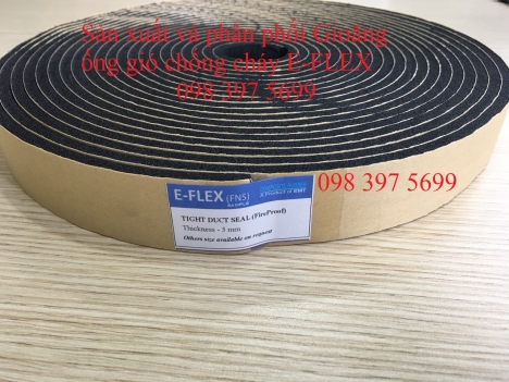 Ron ống gió chống cháy, Gioăng ống gió chống cháy , ron chống cháy