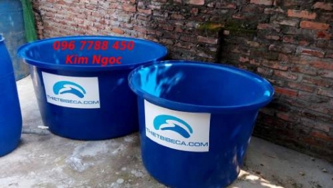 Bồn nhựa tròn 1500 lít nuôi cá koi giá rẻ