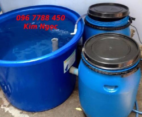 Bồn nhựa tròn 1500 lít nuôi cá koi giá rẻ