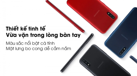 Giá thành thấp - Cấu hình ổn của Samsung A01