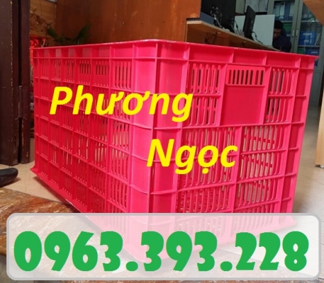 Sọt nhựa có 5 bánh xe, sọt nhựa đựng nông sản, sọt nhựa đựng đồ