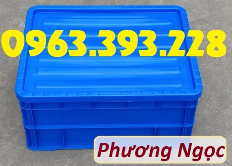 Thùng nhựa đặc B8 có nắp, hộp nhựa B8, khay nhựa đựng đồ