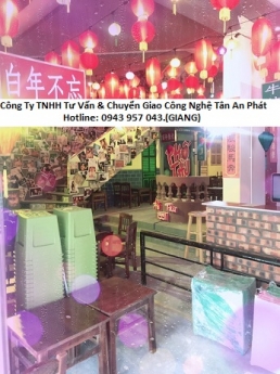 Combo máy tính tiền cho trà sữa giá rẻ tại Hà Tiên