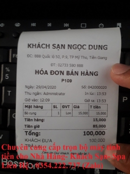 Bán máy tính tiền cho Khách Sạn tại Phan Thiết