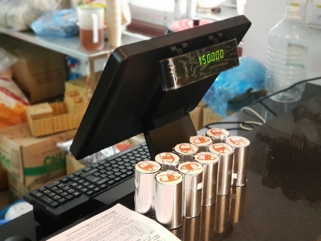 Setup tận nơi cho quán Hải Sản tại Bến Tre trọn bộ máy tính tiền cảm ứng