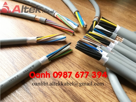 Cáp điều khiển, cáp tín hiệu có lưới chống nhiễu, không chống nhiễu