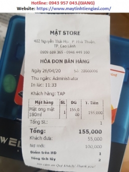 Shop mật ong setup phần mềm bán hàng tại Sóc Trăng giá rẻ