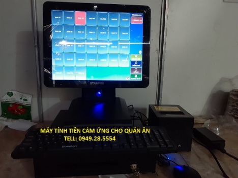 Setup tận nơi cho quán Hải Sản tại Bến Tre trọn bộ máy tính tiền cảm ứng