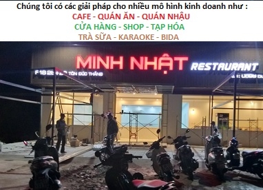 An Giang setup thiết bị tính tiền cho mô hình nhà hàng giá rẻ