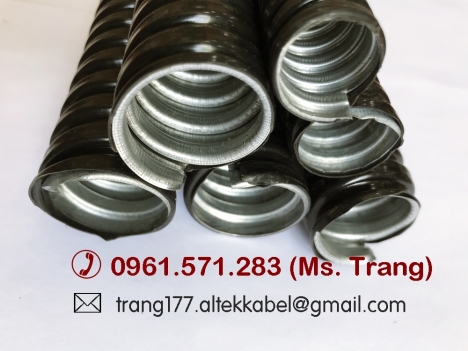 Ống ruột gà lõi thép bọc nhựa phi 25