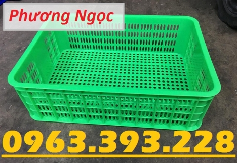 Sọt nhựa đựng nông sản, sóng nhựa rỗng HS009, sọt cao 19, sọt nhựa nguyên sinh