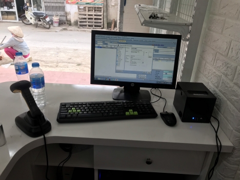 Cung cấp máy tính tiền giá rẻ cho shop hàng ngoại nhập giá rẻ tại Huế