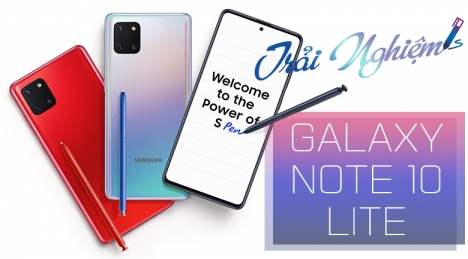 Mùa hè siêu giảm giá Samsung note 10 lite giá chỉ 11.590.000đ