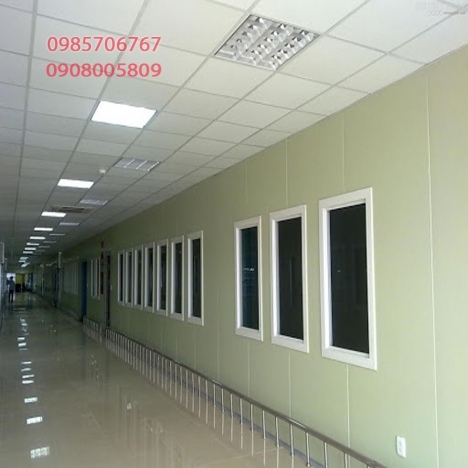 Bán tấm vách panel eps lắp dựng phòng sạch nhà máy mỹ phẩm