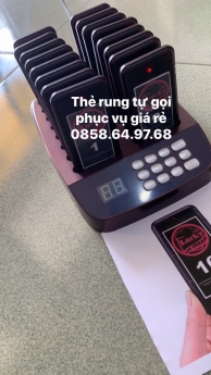 Đăk Lăk -  bán thẻ báo rung tự gọi phục vụ giá rẻ