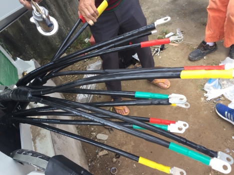 Đầu cáp hạ thế co nhiệt 0,4/1KV