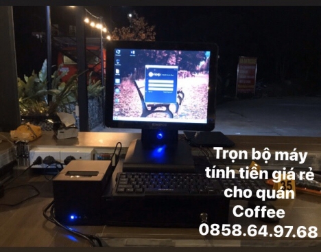 lắp đặt máy tính tiền giá rẻ cho quán cà phê tại Đăk Lăk