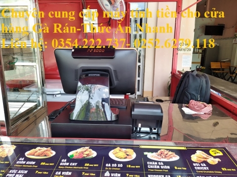 Chuyên Máy Tính Tiền Cho Cửa Hàng Gà Rán- Thức Ăn Nhanh tại Mũi Né