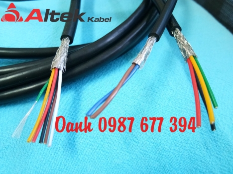 Cáp tín hiệu chống nhiễu 8 lõi tiết diện 0,22mm