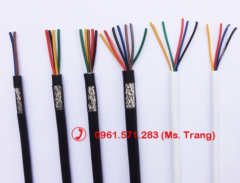 Cáp báo cháy, cáp tín hiệu chống nhiễu 24awg