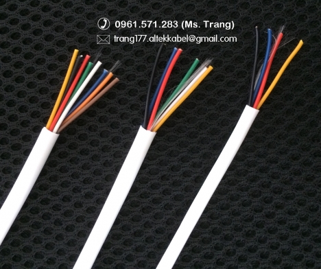 Cáp báo cháy, cáp tín hiệu chống nhiễu 24awg