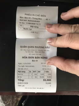 BMT bán bộ máy tính tiền giá rẻ cho quán Lẩu & Nướng
