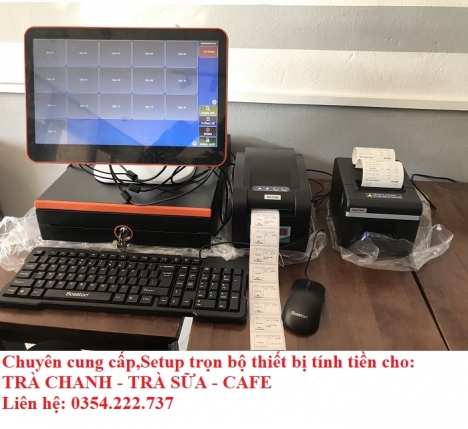 Cung Cấp Máy Tính Tiền Cho Quán Trà Chanh Tại Mũi Né