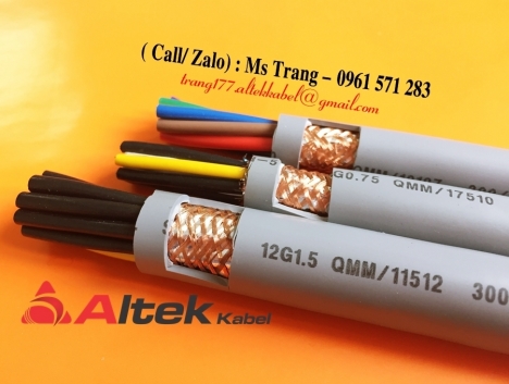 Dây cáp điều khiển chống nhiễu 20x0.75