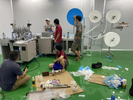 Vách văn phòng nhà xưởng bằng panel eps