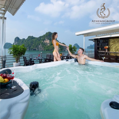Siêu khuyến mại giảm giá trên du thuyền 5 sao Hạ Long Athena Royal