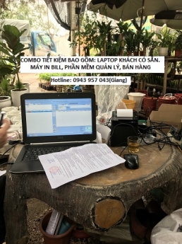 Setup máy in miễn phí phần mềm bán hàng cho quán ăn tại Bạc Liêu