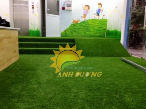Nơi cung cấp cỏ nhân tạo cho sân trường, sân chơi, sân bóng đá