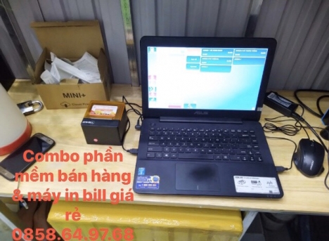 Lắp đặt phần mềm & máy in bill tại Cư Jút