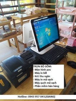 Thiết bị tính tiền giá rẻ tại Trà Vinh giá ưu đãi bán theo combo cho shop mỹ phẩm