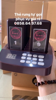 Gia Nghĩa bán thẻ báo rung tự gọi phục vụ giá rẻ
