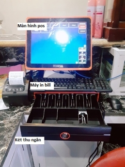Máy tính tiền giá rẻ cho cafe, trà sữa ăn vặt, nhà hàng tại Cà Mau
